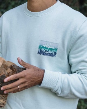 Bluza Passenger Grounded Organic Bawełniane Męskie Surf Spray | Polska-LRMKAN749