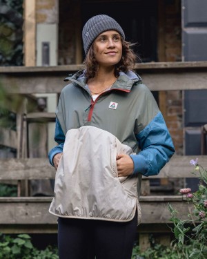Bluza z Kapturem Passenger Moonlight Insulated Smock Damskie Oliwkowe | Polska-XYLBEI450