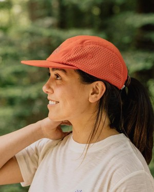 Czapka Passenger Beyond Organic 5 Panel Męskie Pomarańczowe | Polska-CYJFSH648