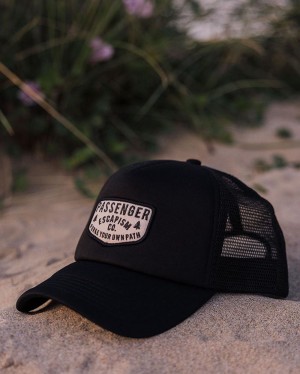 Czapka Passenger Forge Snapback Trucker Damskie Czarne | Polska-ITZXYB140