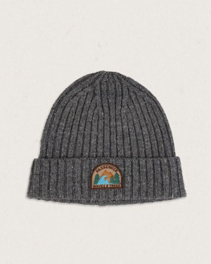Czapka Passenger Katira Rib Knit Damskie Charcoal | Polska-HUPAYF359