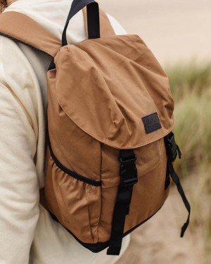 Plecak Passenger Boondocker 18L Recycled Polyester Męskie Brązowe | Polska-LCKDIG690