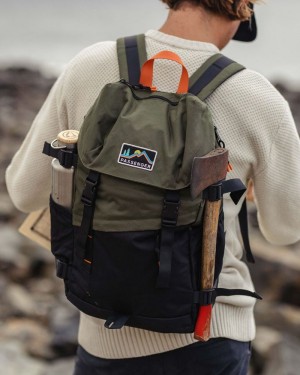 Plecak Passenger Boondocker Recycled 26L Damskie Black/Khaki | Polska-RMKEOJ230