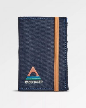 Portfel Passenger Essentials 2.0 Recycled Męskie Jasny Granatowe | Polska-ZPUQIR692