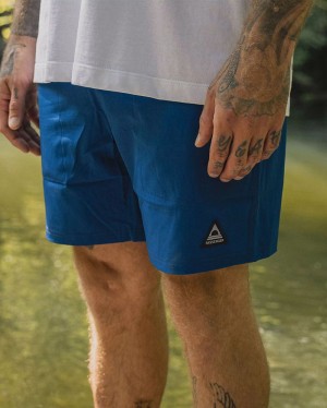 Spodenki Passenger Porto Recycled All Purpose Swim Męskie Niebieskie | Polska-ZKAOQR126