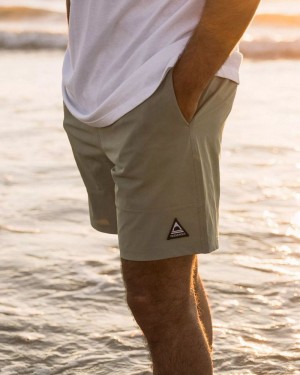 Spodenki Passenger Porto Recycled All Purpose Swim Męskie Zielone | Polska-OXGTBD612