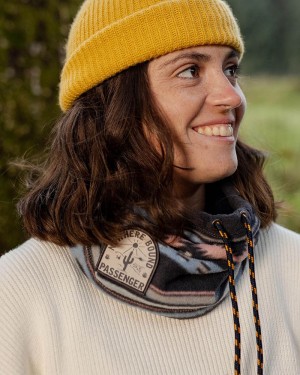 Szalik Passenger Tor Polar Fleece Snood Męskie Jasny Granatowe | Polska-SDWUJQ541