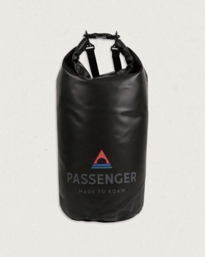 Torby Passenger Tide 30L Recycled Dry Męskie Czarne | Polska-UHOEJM905
