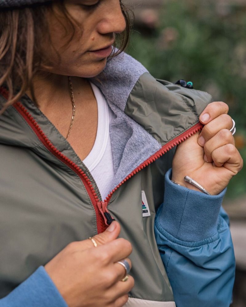 Bluza z Kapturem Passenger Moonlight Insulated Smock Damskie Oliwkowe | Polska-XYLBEI450