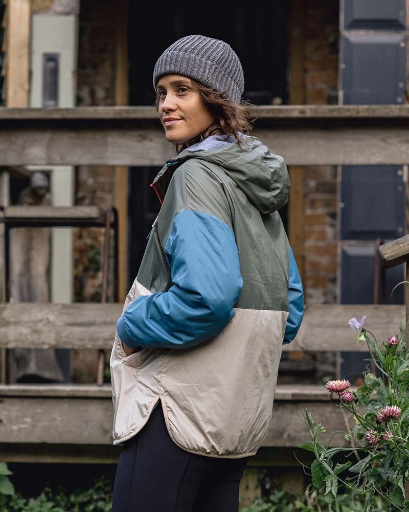 Bluza z Kapturem Passenger Moonlight Insulated Smock Damskie Oliwkowe | Polska-XYLBEI450