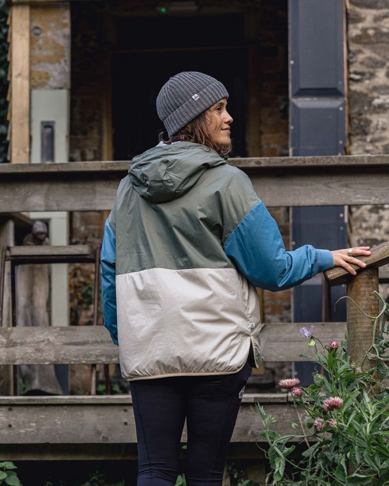 Bluza z Kapturem Passenger Moonlight Insulated Smock Damskie Oliwkowe | Polska-XYLBEI450