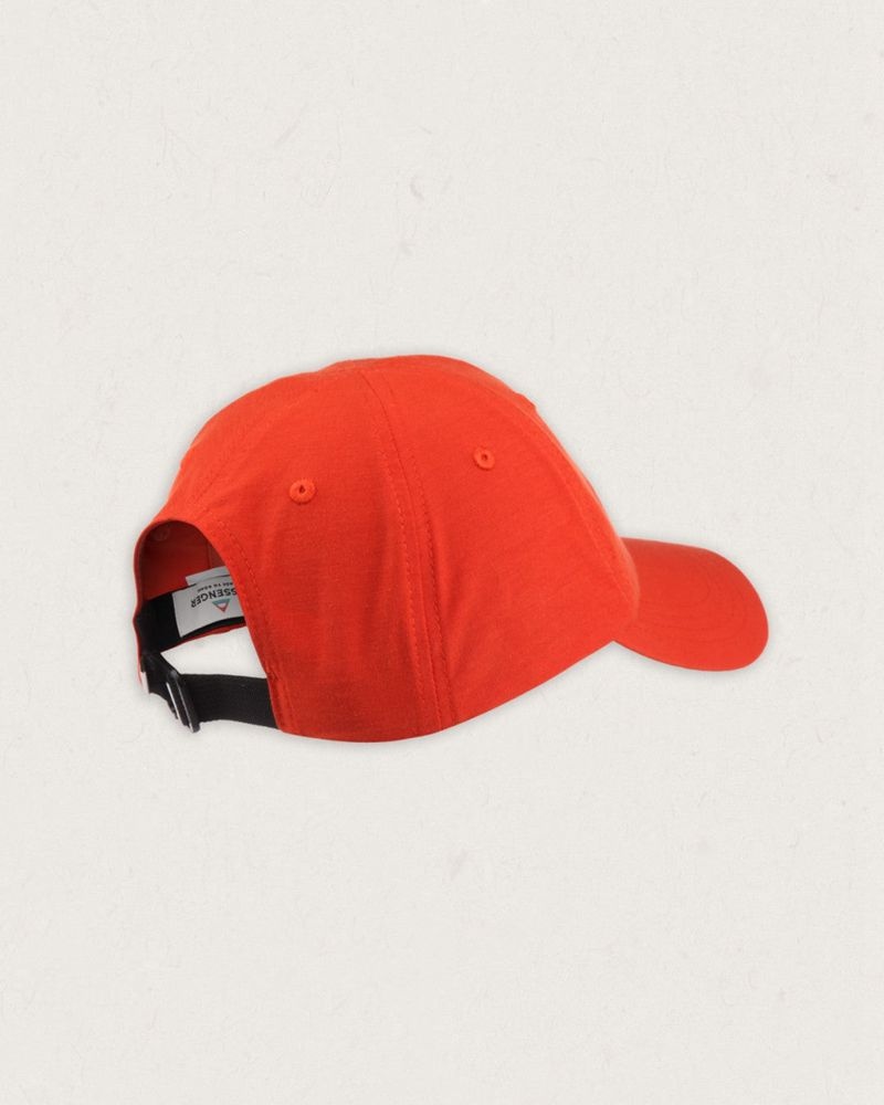 Czapka Passenger Active Organic 6 Panel Damskie Pomarańczowe | Polska-DUJPRM586