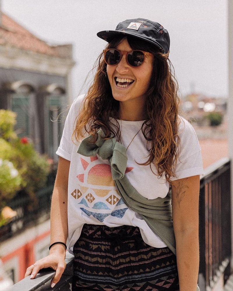 Czapka Passenger Aventura Recycled 5 Panel Męskie Czarne | Polska-BWOKCN103