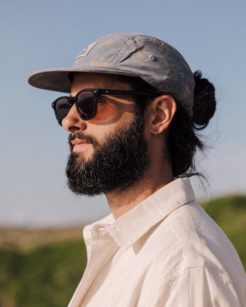 Czapka Passenger Azara Organic 5 Panel Męskie Ciemny | Polska-TRXFIN634