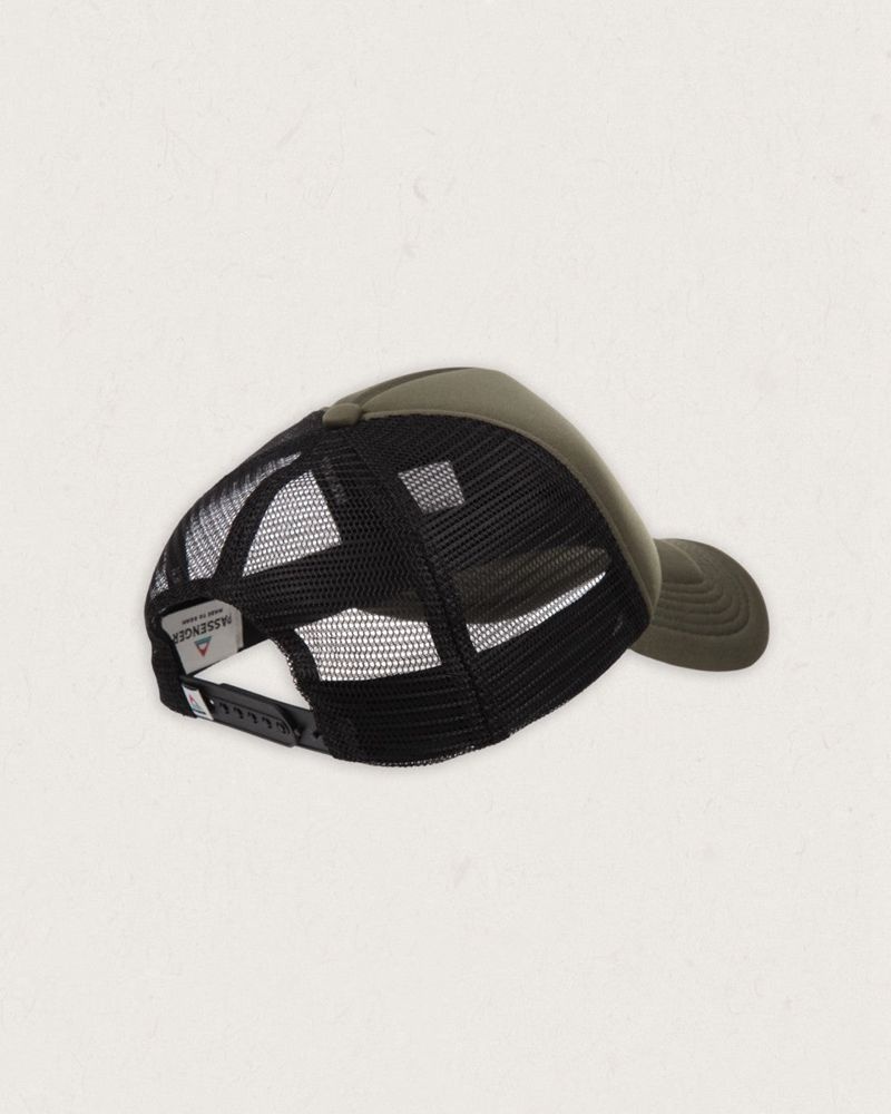 Czapka Passenger Beechey Snapback Trucker Damskie Khaki | Polska-LAEFPT917