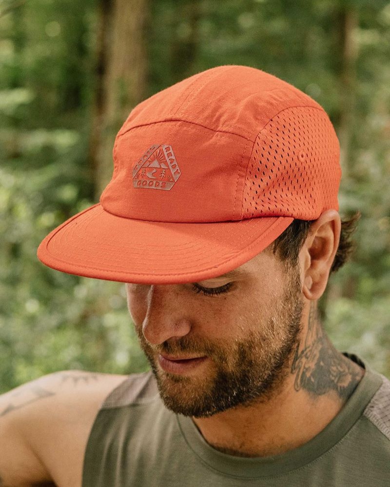 Czapka Passenger Beyond Organic 5 Panel Męskie Pomarańczowe | Polska-CYJFSH648