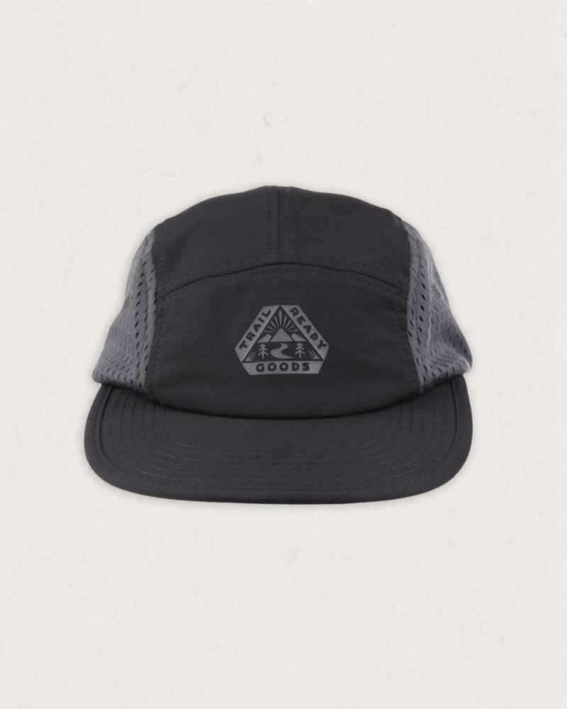 Czapka Passenger Beyond Organic 5 Panel Damskie Czarne | Polska-ALNYRV578