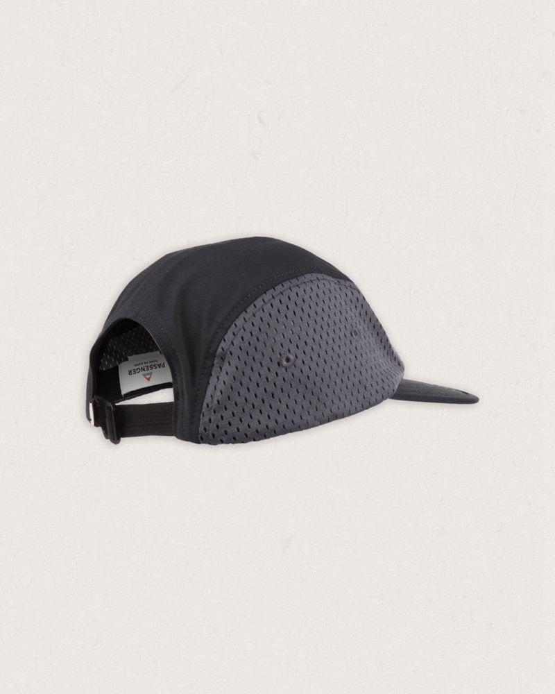 Czapka Passenger Beyond Organic 5 Panel Damskie Czarne | Polska-ALNYRV578