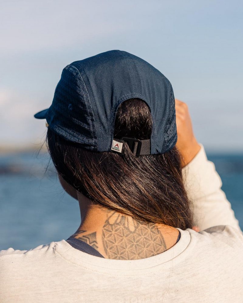 Czapka Passenger Beyond Recycled 5 Panel Damskie Jasny Granatowe | Polska-IDVWTS792