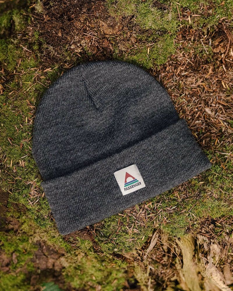Czapka Passenger Core Recycled Low-Top Męskie Charcoal | Polska-IQHLGS498