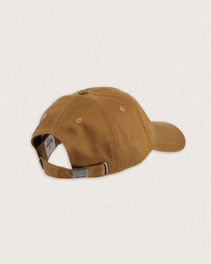 Czapka Passenger Fade Recycled Bawełniane Low Profile 6 Panel Damskie Musztardowe Złote | Polska-OCZWKR471
