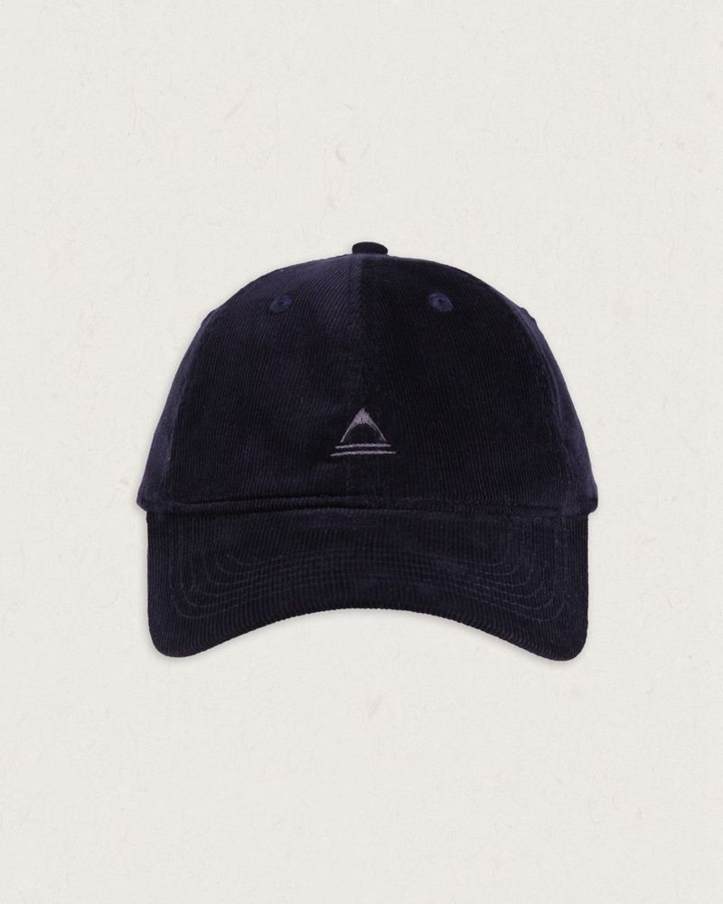 Czapka Passenger Fade Recycled Cord 6 Panel Damskie Jasny Granatowe | Polska-LRZMTG245