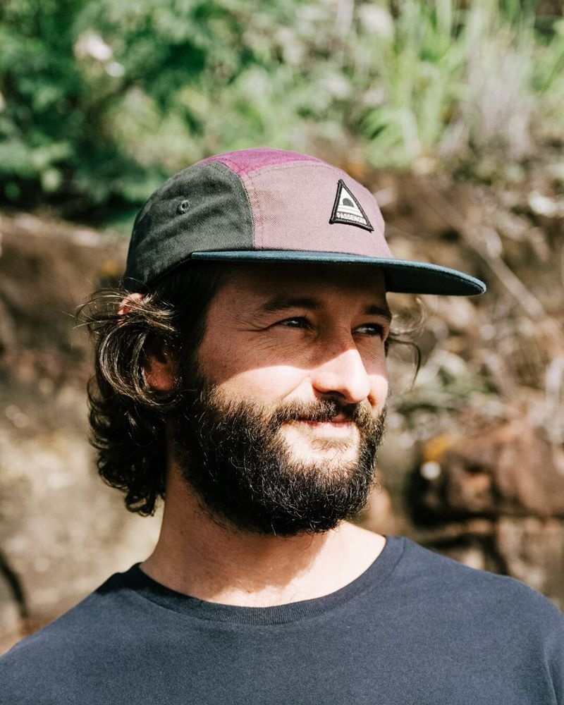 Czapka Passenger Fixie Recycled 5 Panel Męskie Grape Multi | Polska-YCUXLI423