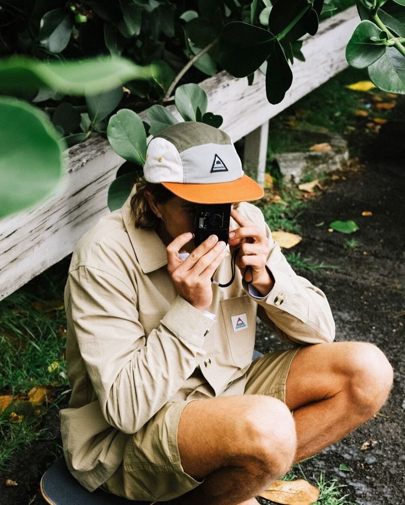 Czapka Passenger Fixie Recycled 5 Panel Męskie Zielone | Polska-DURPJZ309