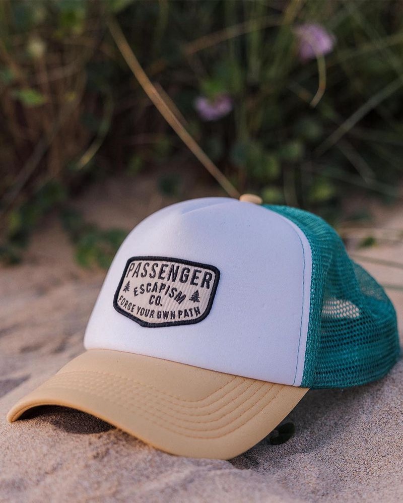 Czapka Passenger Forge Snapback Trucker Damskie Musztardowe | Polska-ZPBOAS167