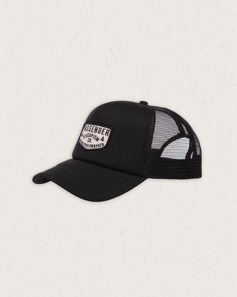 Czapka Passenger Forge Snapback Trucker Damskie Czarne | Polska-ITZXYB140