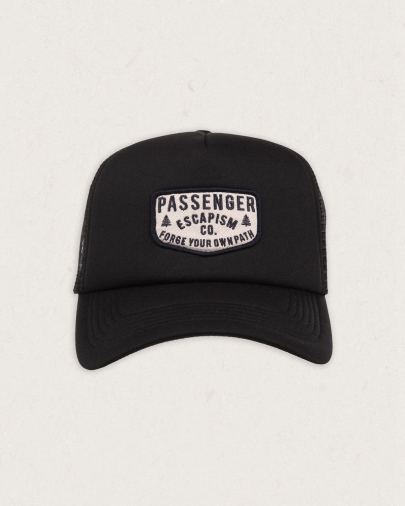 Czapka Passenger Forge Snapback Trucker Damskie Czarne | Polska-ITZXYB140