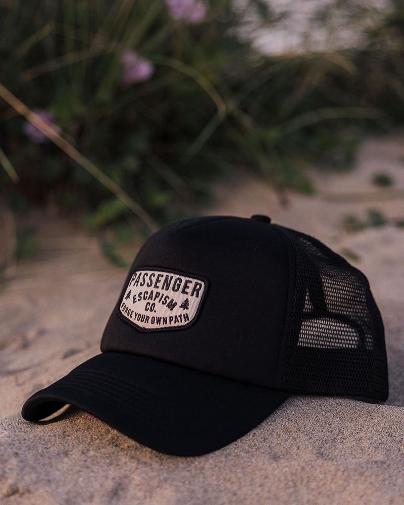 Czapka Passenger Forge Snapback Trucker Damskie Czarne | Polska-ITZXYB140