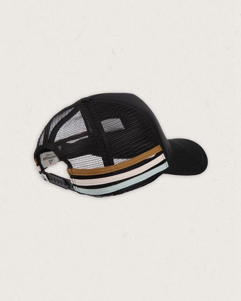 Czapka Passenger Onda Snapback Trucker Damskie Czarne | Polska-HPEUVL201