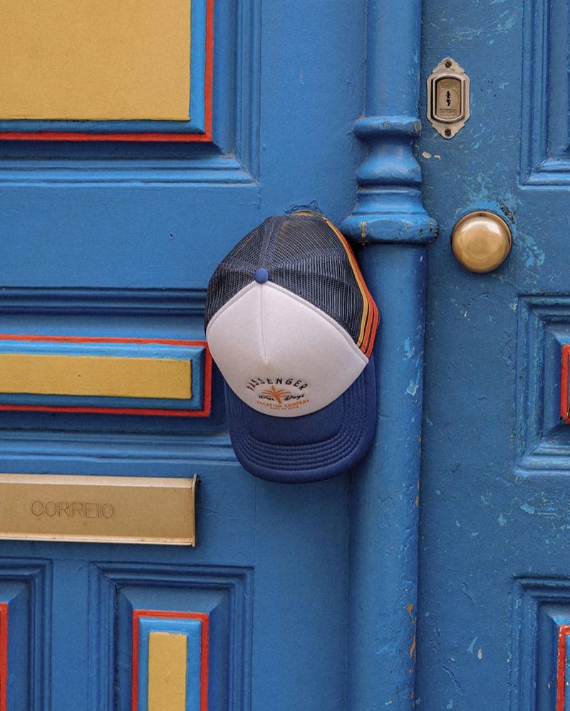 Czapka Passenger Onda Snapback Trucker Męskie Niebieskie | Polska-AQFWLZ213