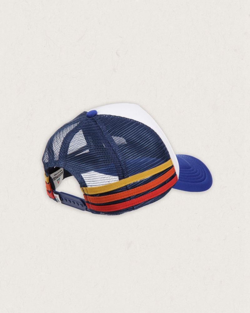 Czapka Passenger Onda Snapback Trucker Męskie Niebieskie | Polska-AQFWLZ213