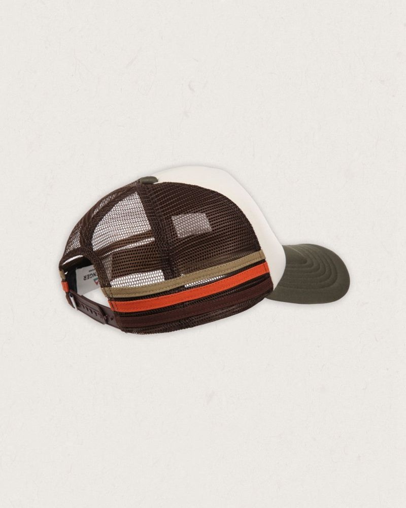 Czapka Passenger Onda Snapback Trucker Męskie Khaki | Polska-ISAPQX983