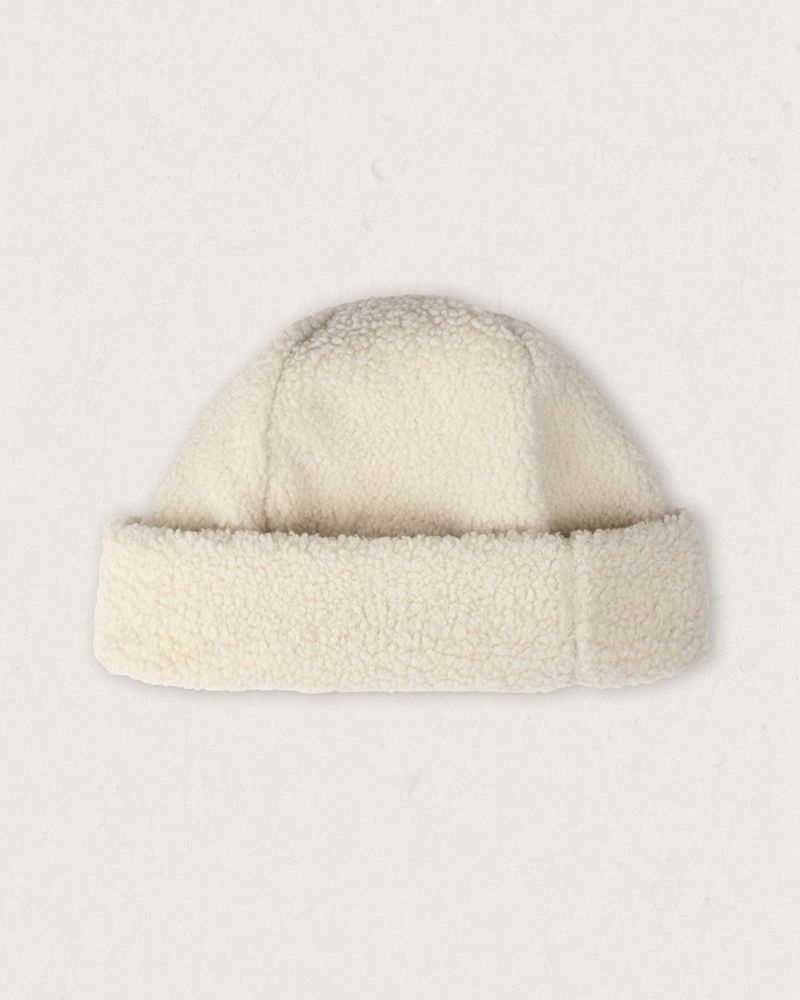 Czapka Passenger Peak Recycled Sherpa Damskie Beżowe | Polska-HWLJZG480