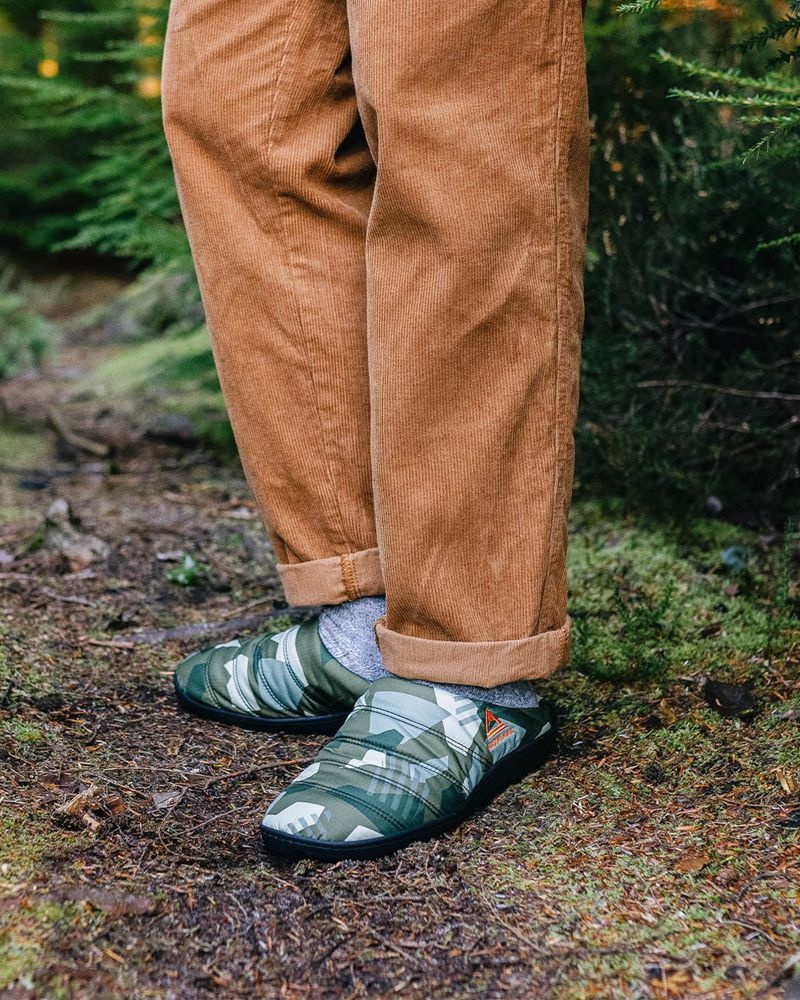 Kapcie Passenger Sole Recycled Męskie Camo | Polska-GJKTEV715