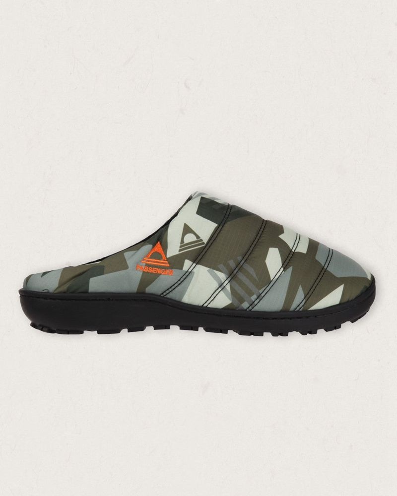 Kapcie Passenger Sole Recycled Męskie Camo | Polska-GJKTEV715