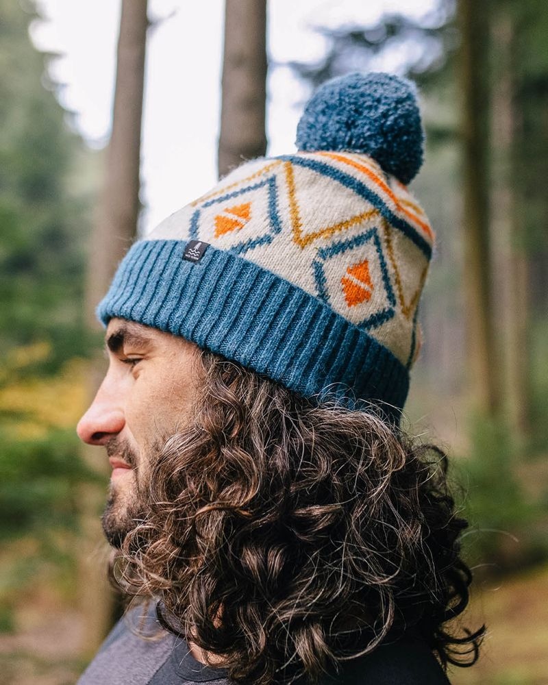 Kapelusz Passenger Ember Recycled Bobble Męskie Szare | Polska-ELFCAO469