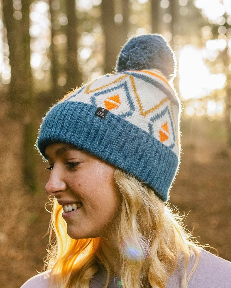 Kapelusz Passenger Ember Recycled Bobble Męskie Szare | Polska-ELFCAO469