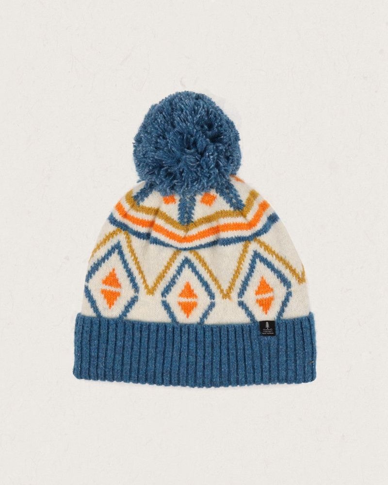 Kapelusz Passenger Ember Recycled Bobble Damskie Szare | Polska-QNFDBL743