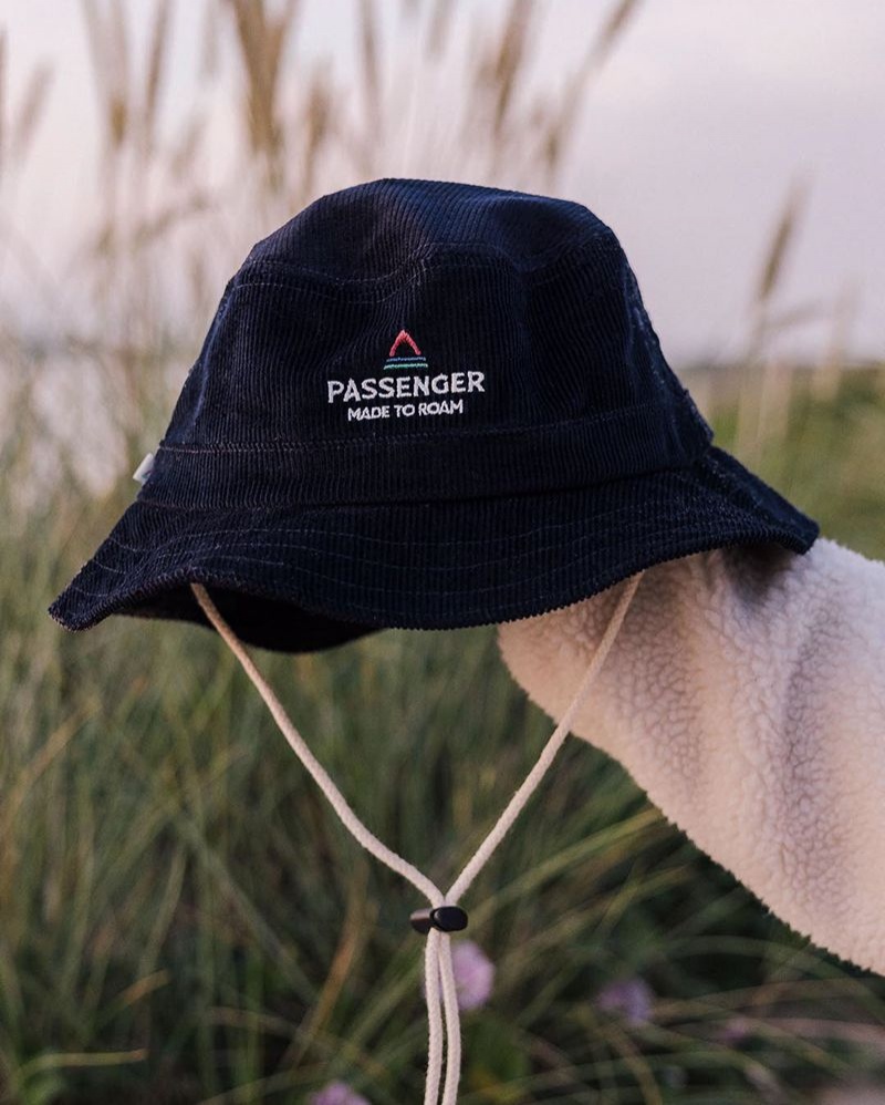 Kapelusz Passenger Forest Recycled Cord Bucket Damskie Jasny Granatowe | Polska-KSCMUW240