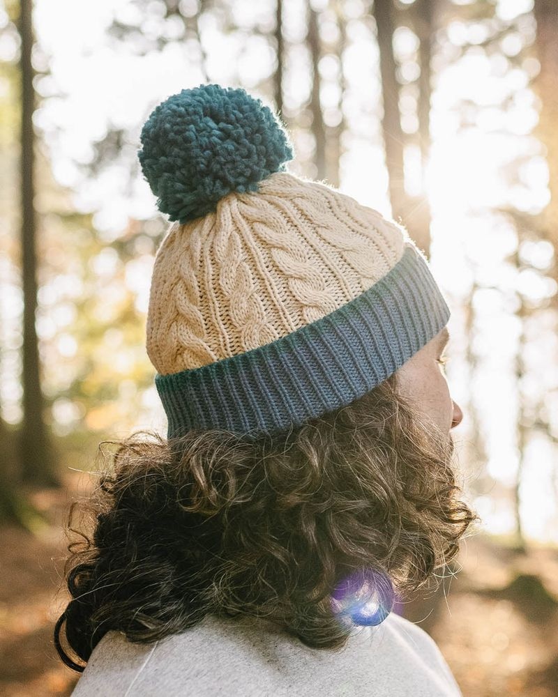 Kapelusz Passenger Stoke Bobble Damskie Oatmeal | Polska-TDEPJM512