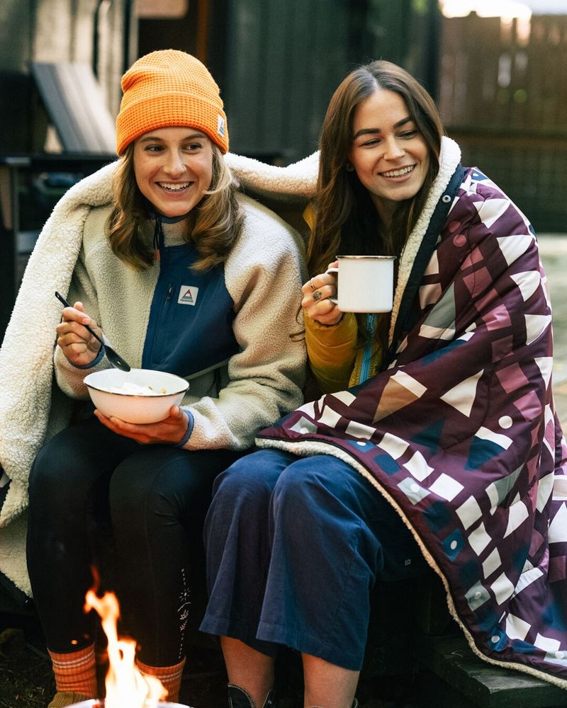 Koc Passenger Nomadic Recycled Sherpa Męskie Wine | Polska-HBZKRN453