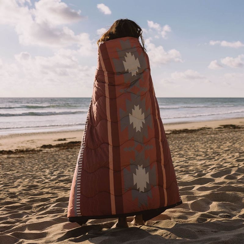Koc Passenger Nomadic Recycled Towel Damskie Picante Pattern | Polska-QJVCRM903