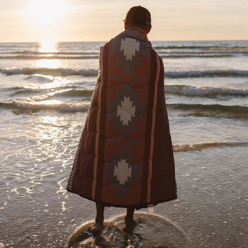 Koc Passenger Nomadic Recycled Towel Damskie Picante Pattern | Polska-QJVCRM903