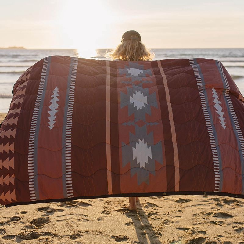 Koc Passenger Nomadic Recycled Towel Damskie Picante Pattern | Polska-QJVCRM903