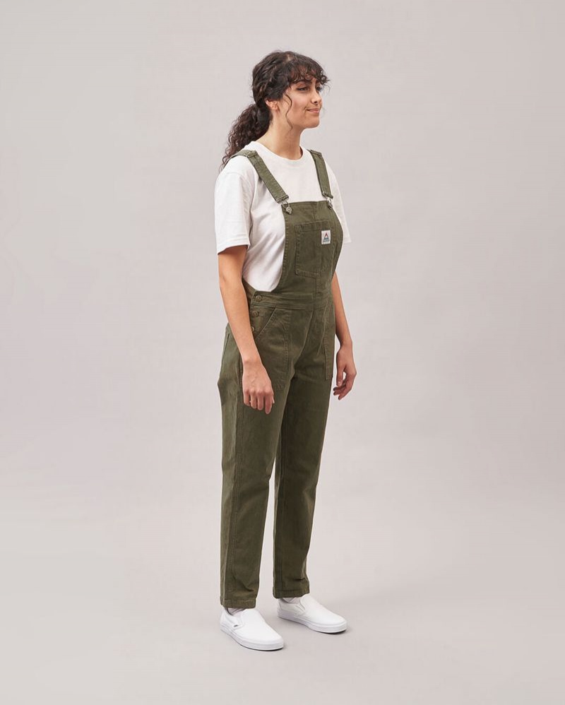 Kombinezon Passenger Roamist Organic Bawełniane Damskie Khaki | Polska-YLJZTM064