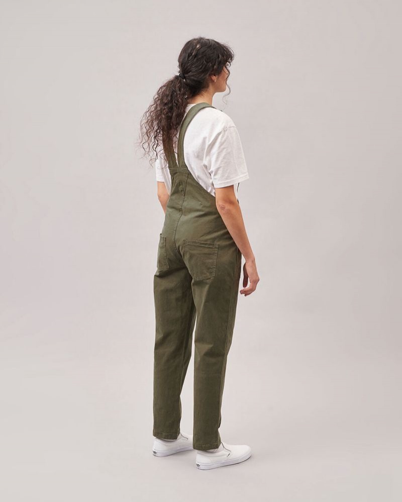 Kombinezon Passenger Roamist Organic Bawełniane Damskie Khaki | Polska-YLJZTM064